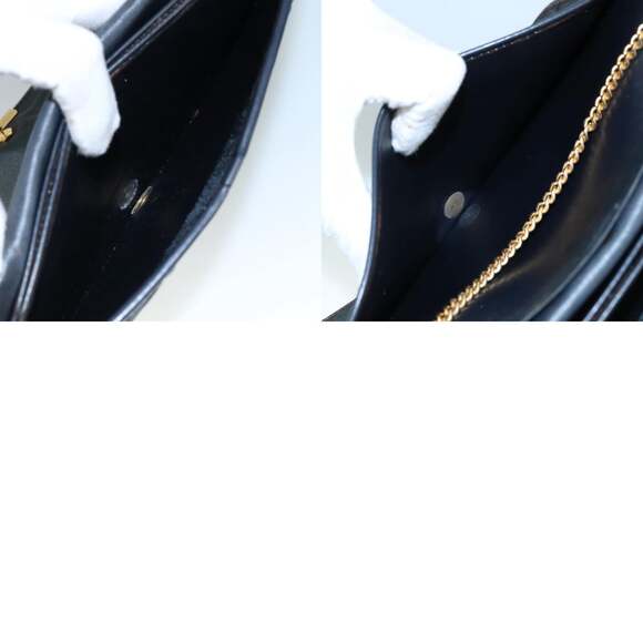 DIOR Chain Shoulder Bag Nylon Navy - Picture 13 of 13